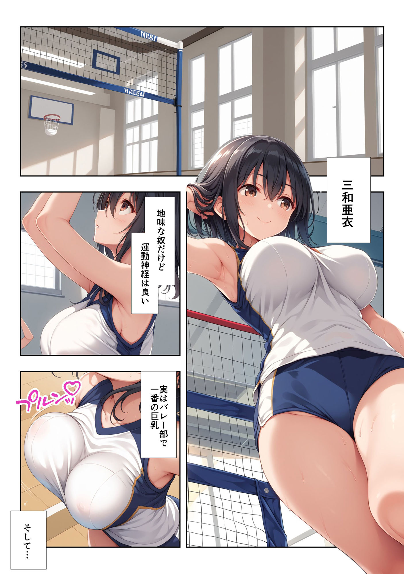 性欲つよつよバレー部彼女